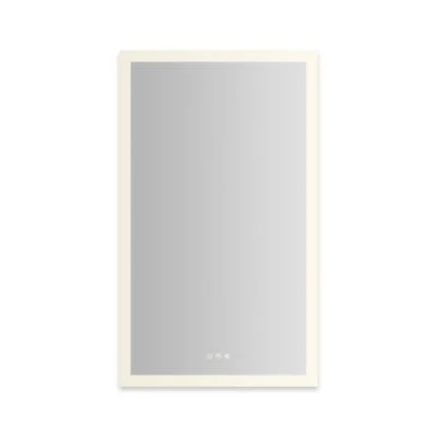 Robern AiO Reserve Cabinet, 24" x 40" x 4", Perimeter Lit, TUN Lighting, Warm White (2700K) to Cool White (5600K), Dimmable, Interior Lighting, Electrical Outlets, USB Charging Ports, Right Hinge