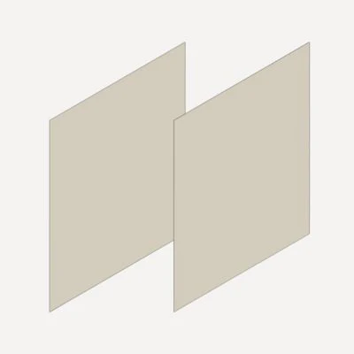 Robern Cartesian & Profiles Side Kit, 22-1/2" H x 21" D - Image 2