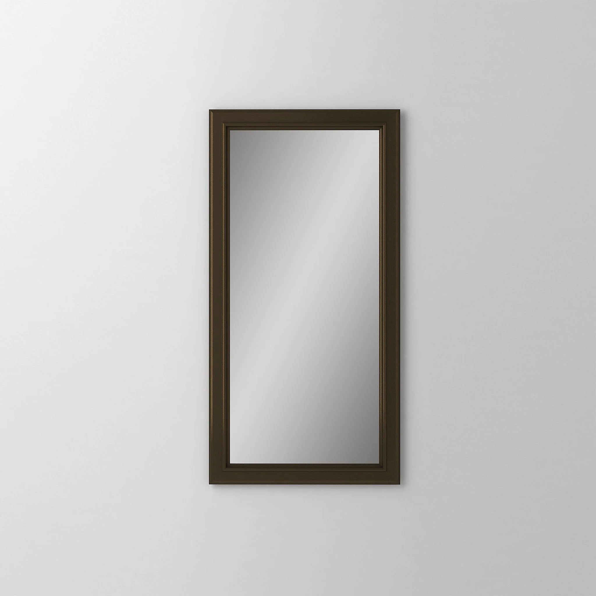 robern DC1630D4BMGRE75 Main Line Cabinet, 16" x 30" x 4", Bryn Mawr Frame, Brushed Bronze, Right Hinge, Electric