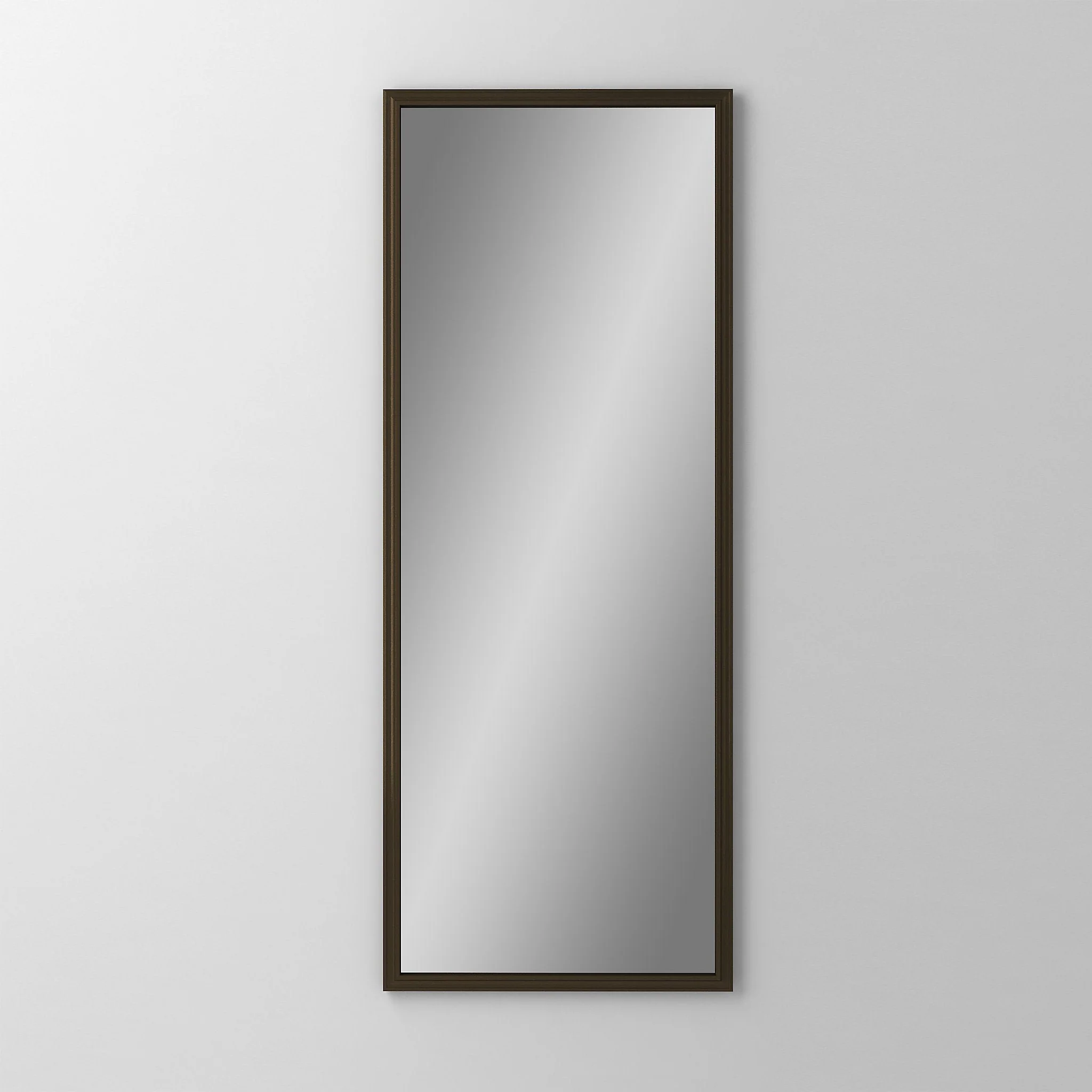 robern DC1640D4RMGLE75 Main Line Cabinet, 16" x 40" x 4", Rosemont Frame, Brushed Bronze, Left Hinge, Electric