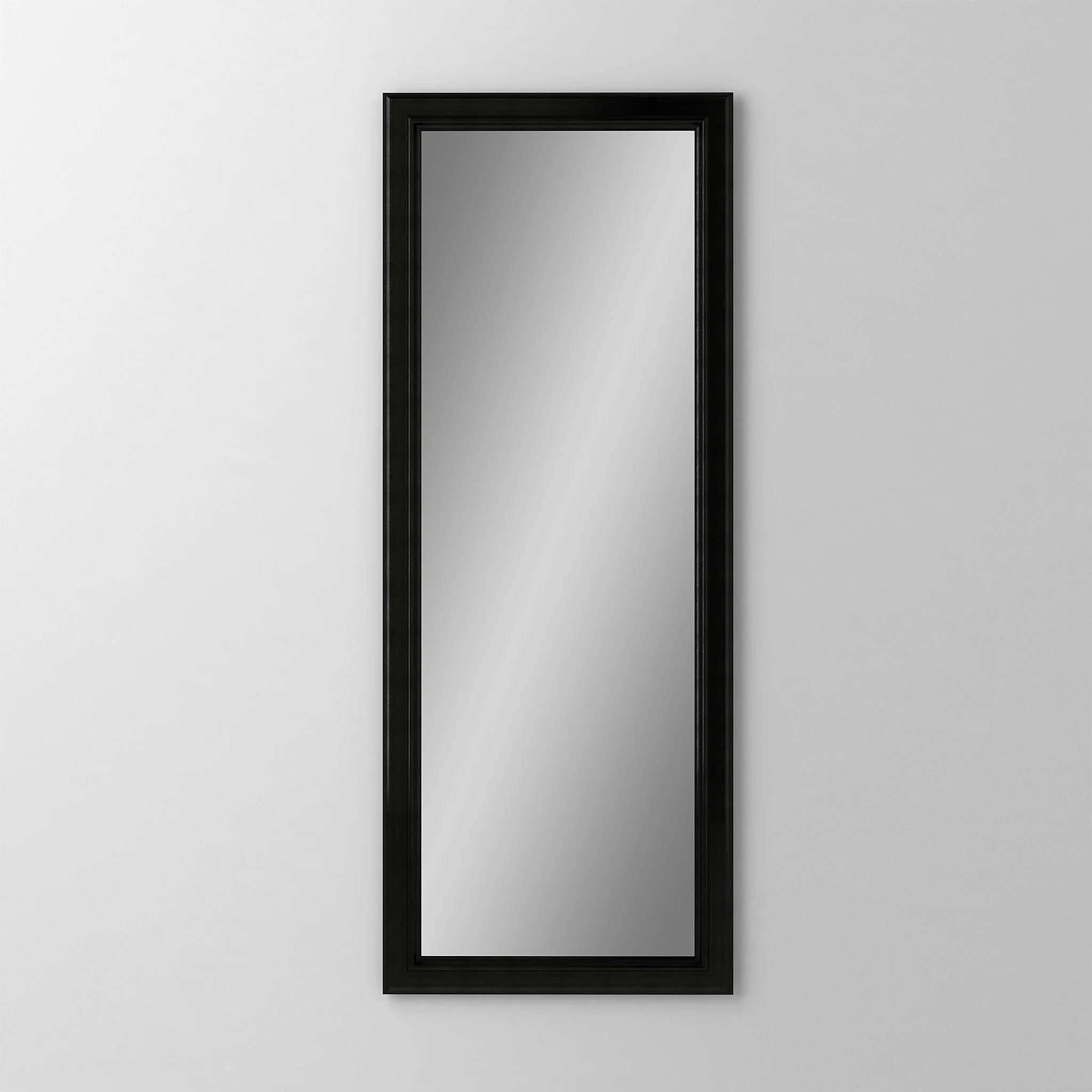 robern DC1640D6BMG74 Main Line Cabinet, 16" x 40" x 6", Bryn Mawr Frame, Brushed Black, Reversible Hinge, Non-Electric