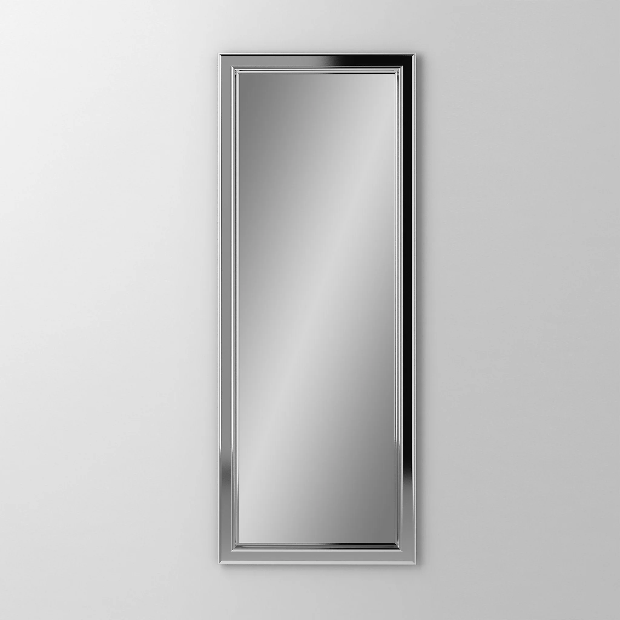 robern DC2040D4BMGLE77 Main Line Cabinet, 20" x 40" x 4", Bryn Mawr Frame, Polished Nickel, Left Hinge, Electric