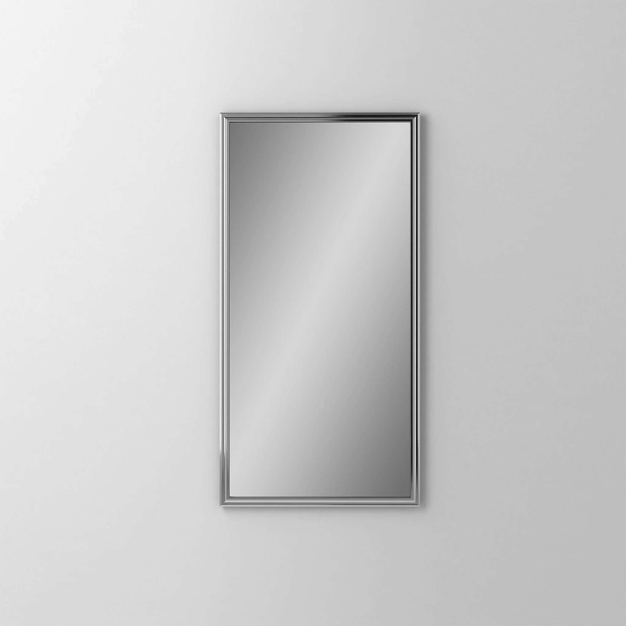robern DC2040D6RMGLE76 Main Line Cabinet, 20" x 40" x 6", Rosemont Frame, Chrome, Left Hinge, Electric