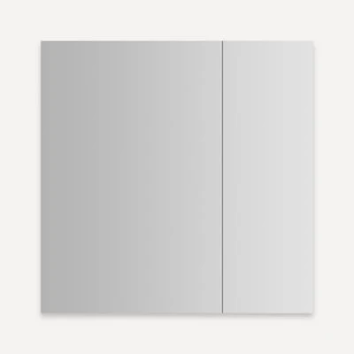Robern M Reserve M Series Reserve Cabinet, 30" × 30" × 4", Double Door, Polished Edge, Electric+ Upgrade