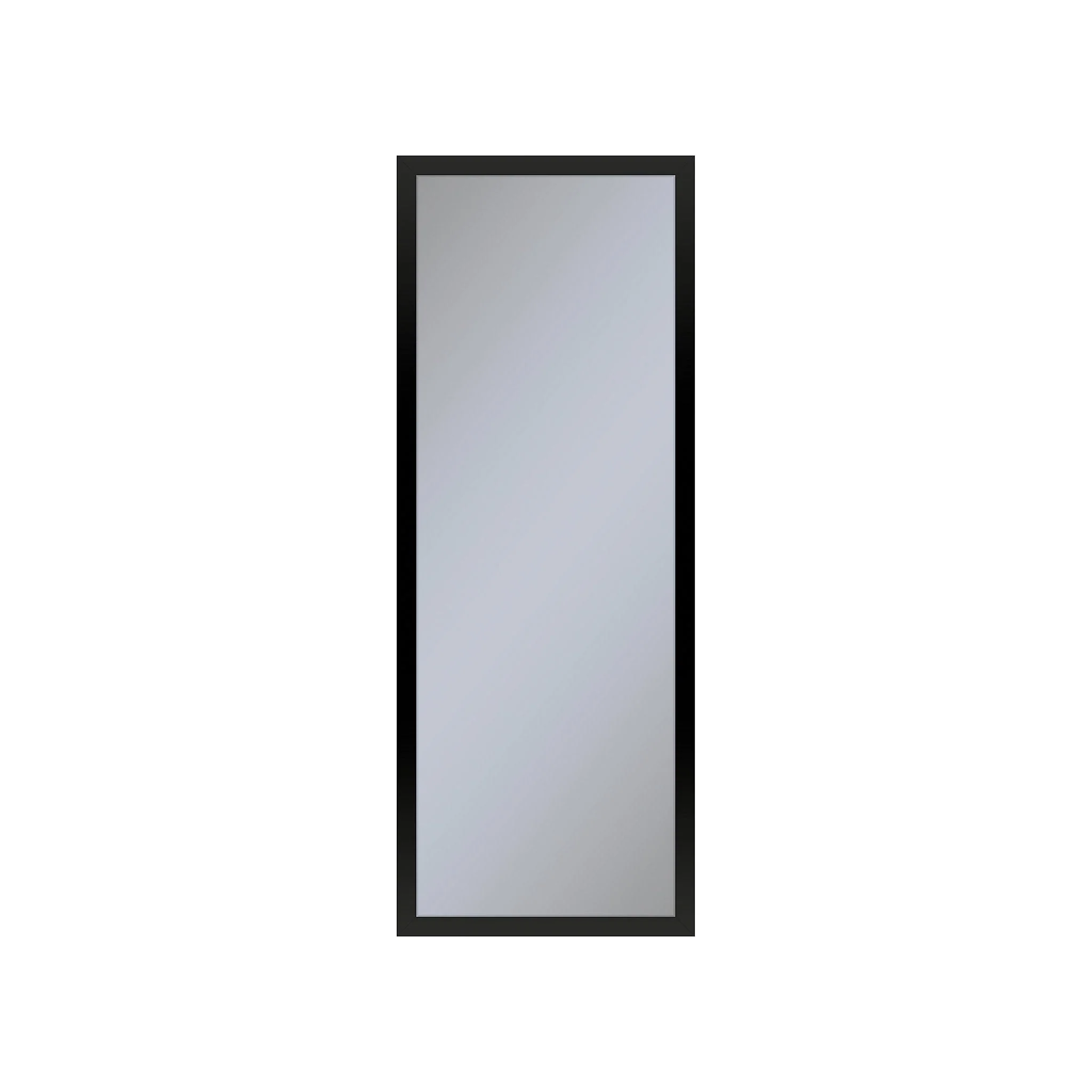 robern PC1230D6TLE83 Profiles Framed Cabinet, 12" x 30" x 6", Matte Black, Electrical Outlet, USB Charging Ports, Left Hinge