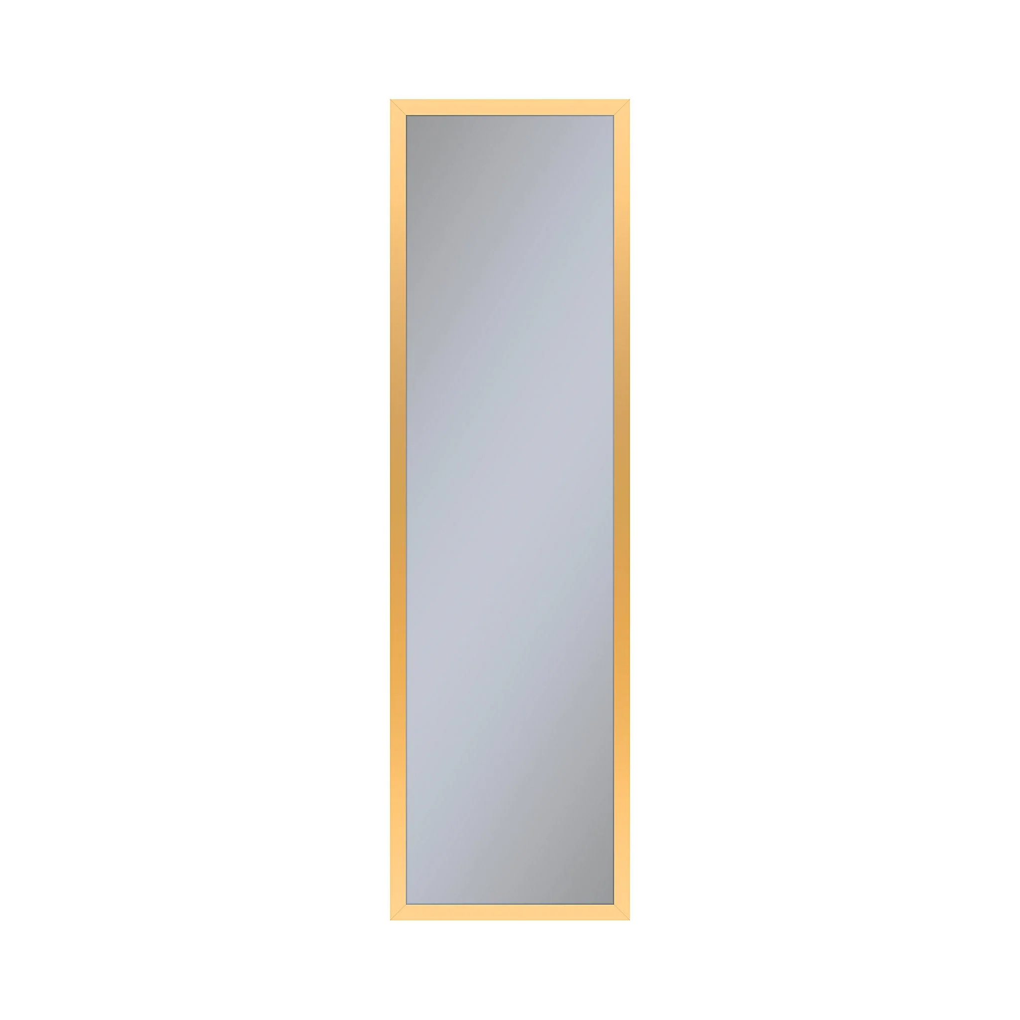 robern PC1240D6TRE82 Profiles Framed Cabinet, 12" x 40" x 6", Matte Gold, Electrical Outlet, USB Charging Ports, Right Hinge