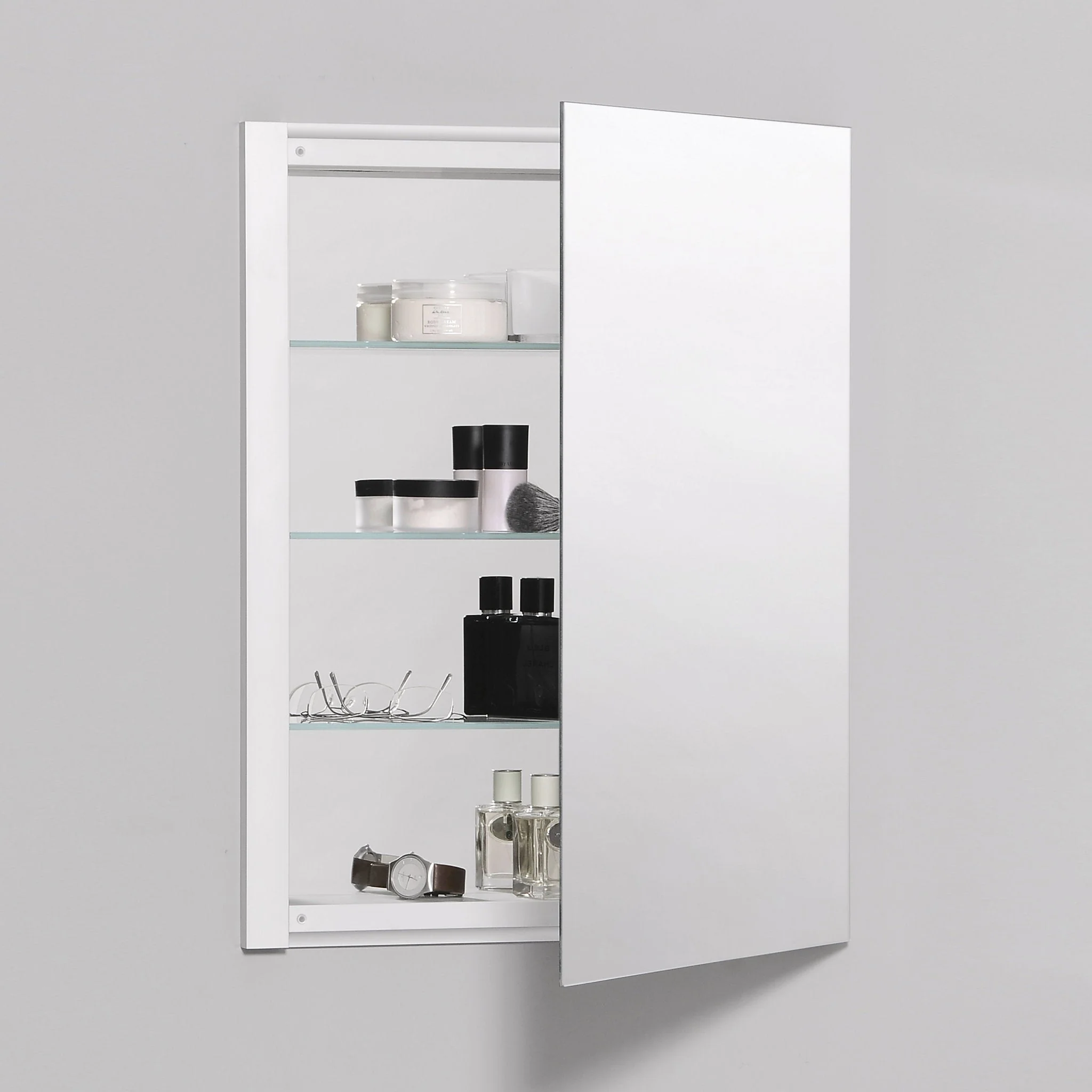Robern R3 Series Cabinet, 20" x 26" x 4", Polished Edge