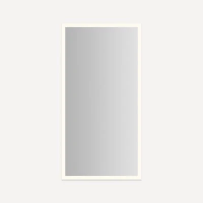 Robern Statuesque Lighted Mirror, 86” x 44” x 1-3/4", Perimeter Light Pattern, Warm White (3000K), Dimmable