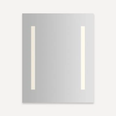 Robern Vitality Lighted Cabinet, 24" x 30" x 4", Columnn Light Pattern, Soft White (3000K), Dimmable, Electrical Outlet, Left Hinge - Image 2