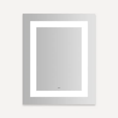 Robern Vitality Lighted Mirror, 24" x 30" x 1-3/4", Inset Light Pattern, Cool White (4000K), Dimmable, Defogger - Image 2