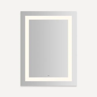 Robern Vitality Lighted Mirror, 30" x 40" x 1-3/4", Inset Light Pattern, Warm White (3000K), Dimmable, Defogger - Image 2