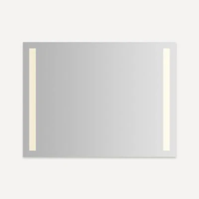 Robern Vitality Lighted Mirror, 48" x 36" x 1-3/4", Column Light Pattern, Warm White (3000K), Dimmable, Defogger, Flippable - Image 2