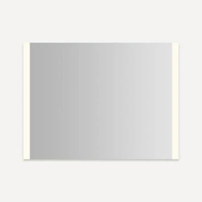 Robern Vitality Lighted Mirror, 48" x 36" x 1-3/4", Edge Lit Light Pattern, Warm White (3000K), Dimmable, Defogger, Flippable - Image 2