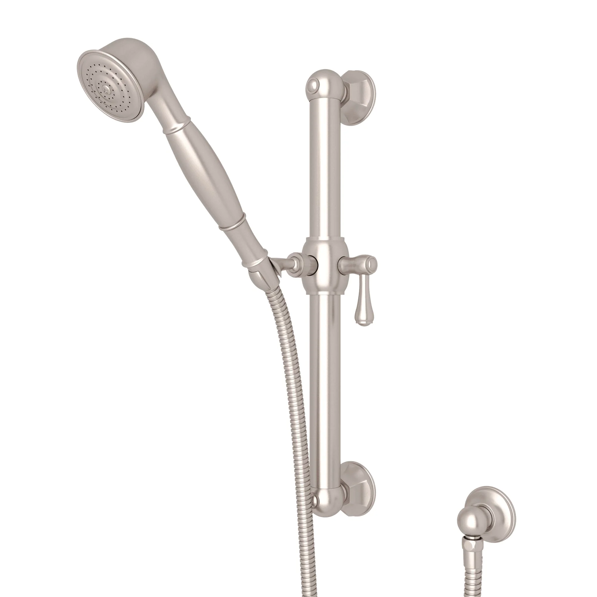 ROHL 1282 Handshower Set With 24" Grab Bar and Single Function Handshower - Image 4