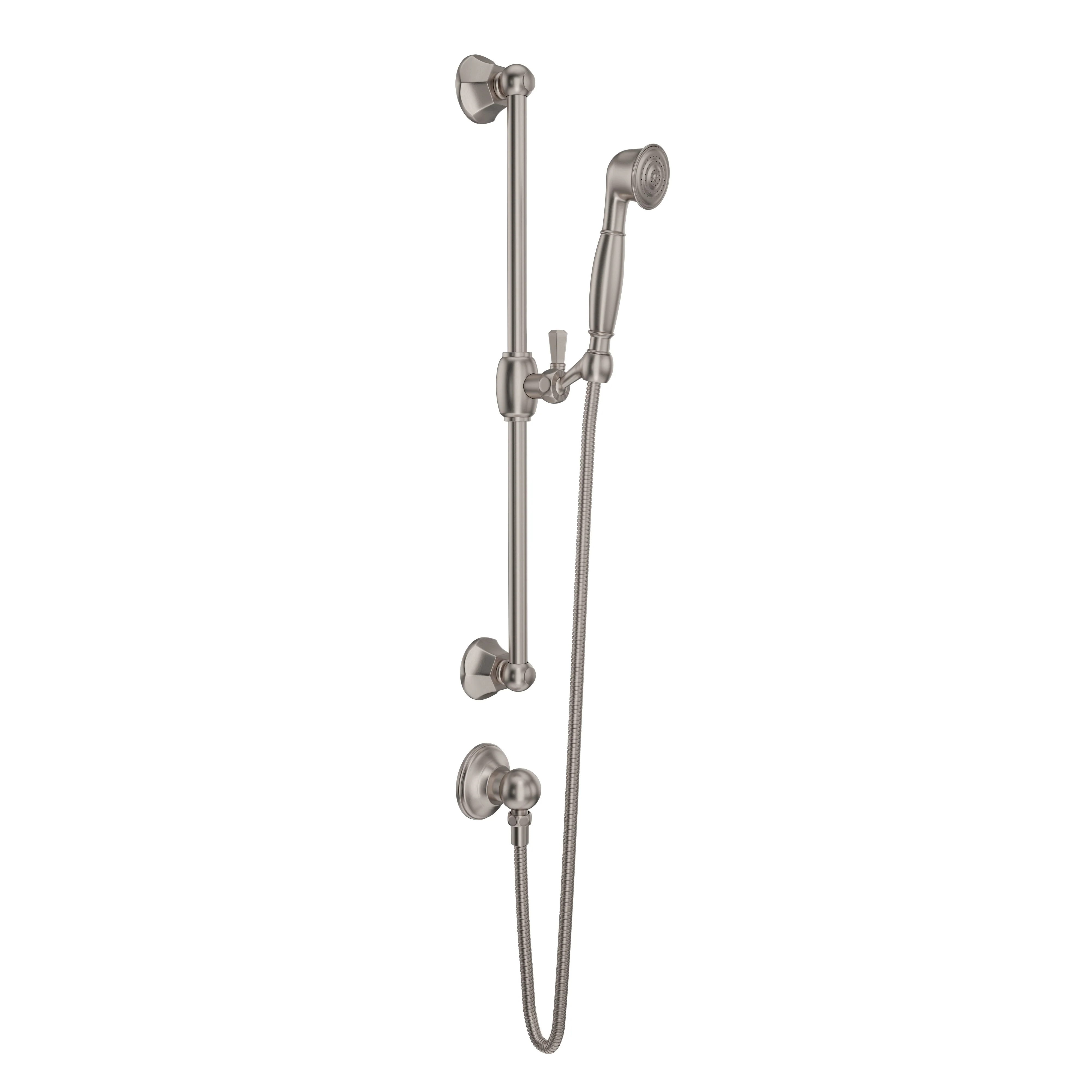 ROHL 1330 Handshower Set With 24" Slide Bar and Single Function Handshower - Image 4