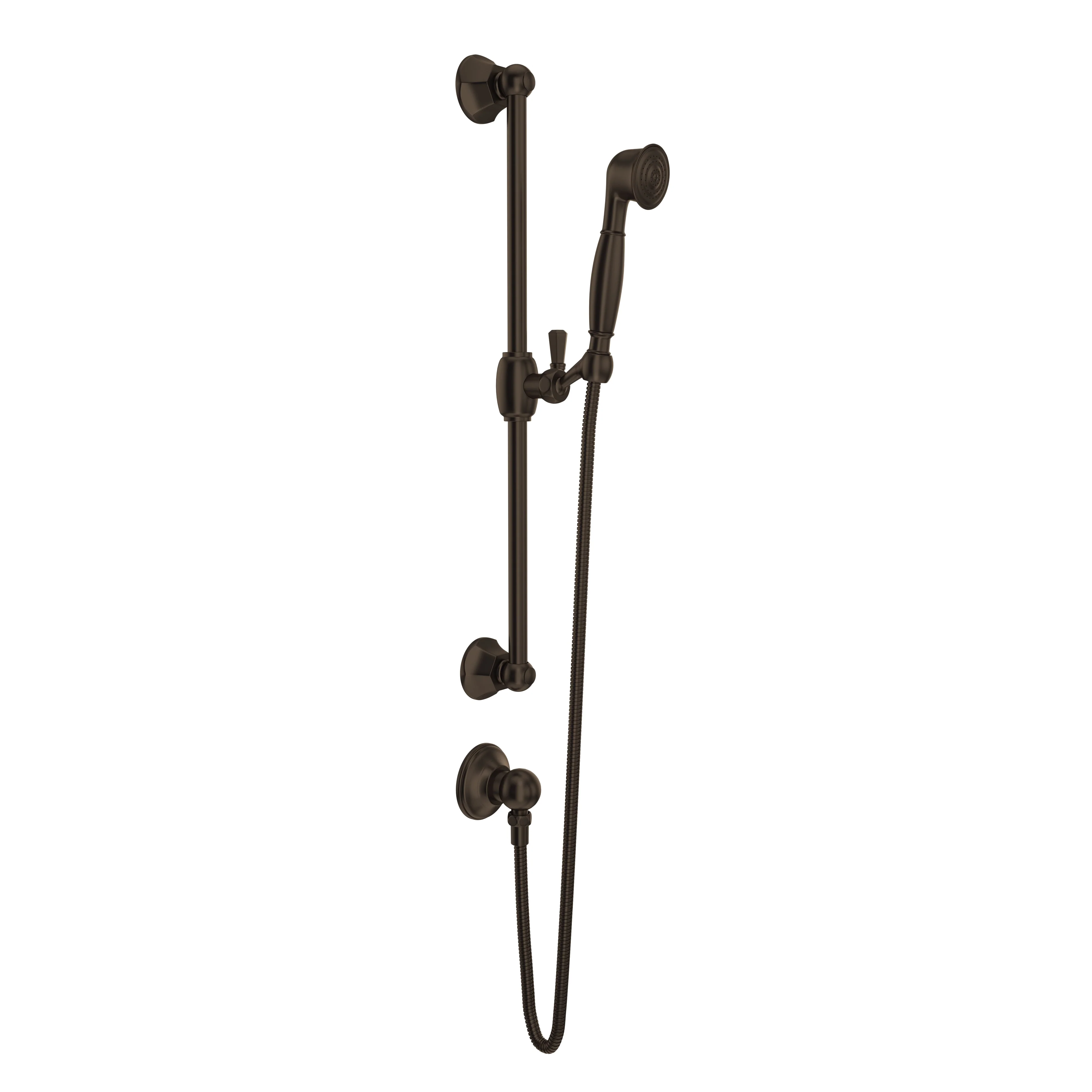 ROHL 1330 Handshower Set With 24" Slide Bar and Single Function Handshower - Image 6