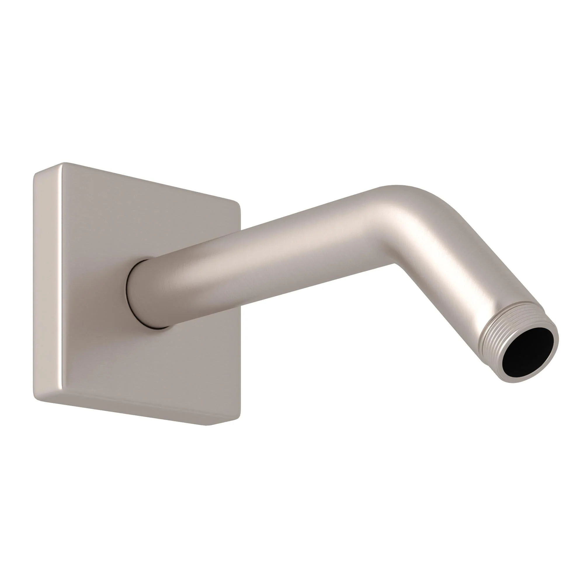 ROHL 1442/6 7" Reach Wall Mount Shower Arm With Square Escutcheon - Image 3