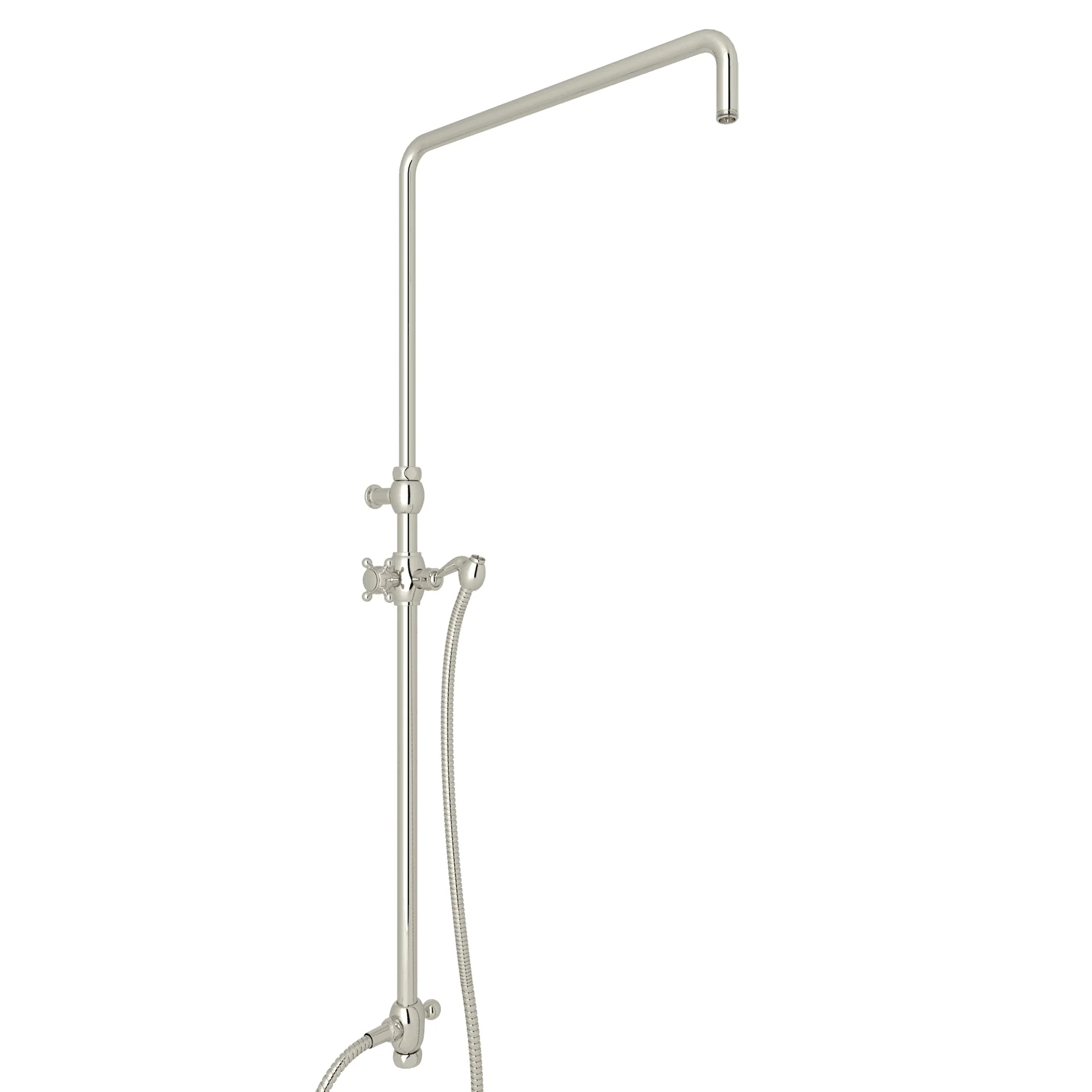 ROHL 1560 Riser With Diverter, Hose And Sliding Handshower Holder - Image 3