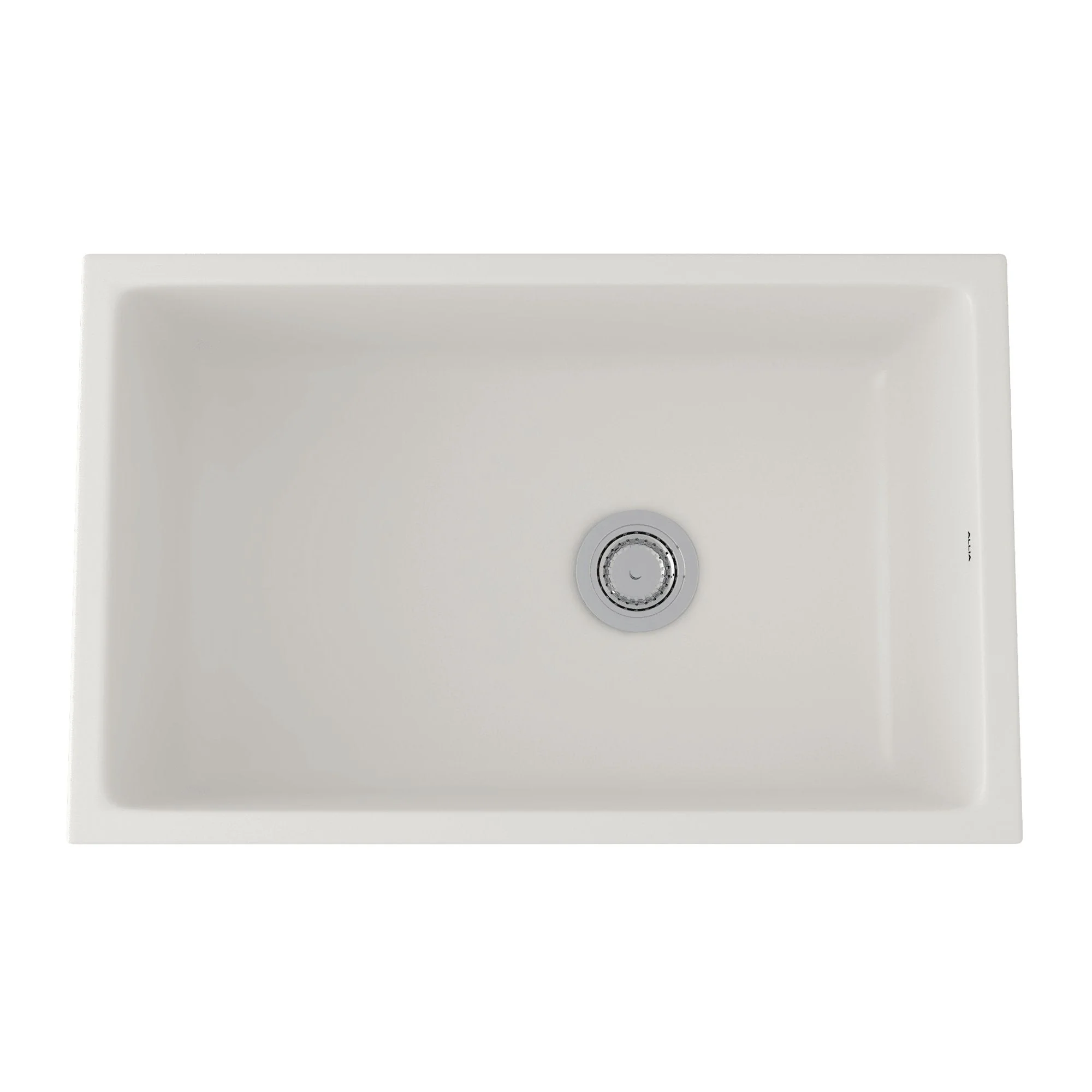 ROHL 6307 Allia 32" Fireclay Single Bowl Undermount Kitchen Sink - Image 3