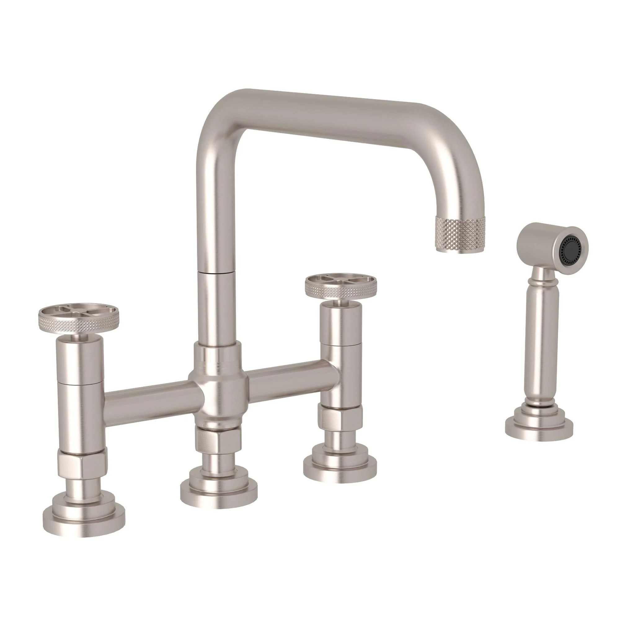 ROHL A3358WS Campo Bridge Kitchen Faucet With Side Spray - Image 12