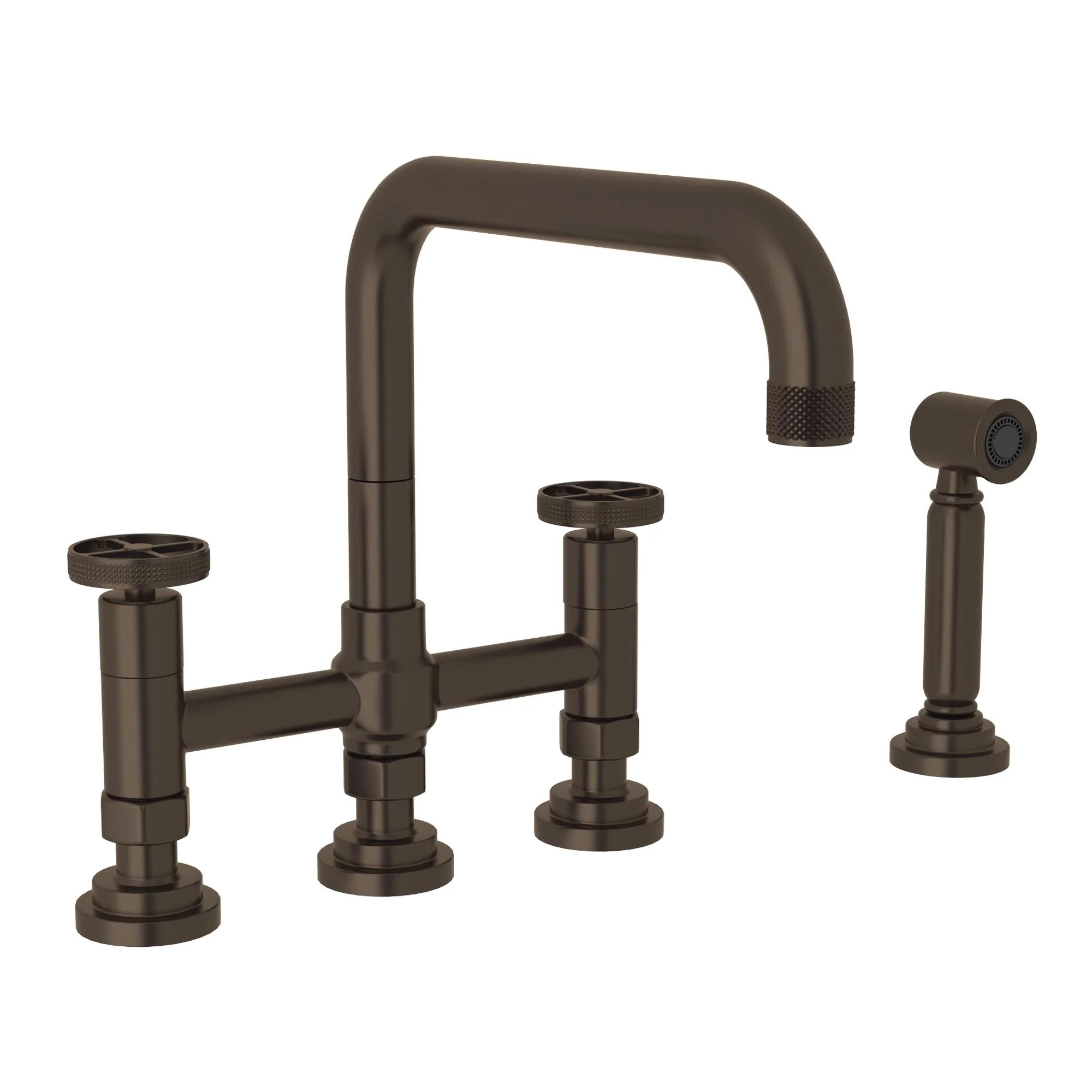 ROHL A3358WS Campo Bridge Kitchen Faucet With Side Spray - Image 13