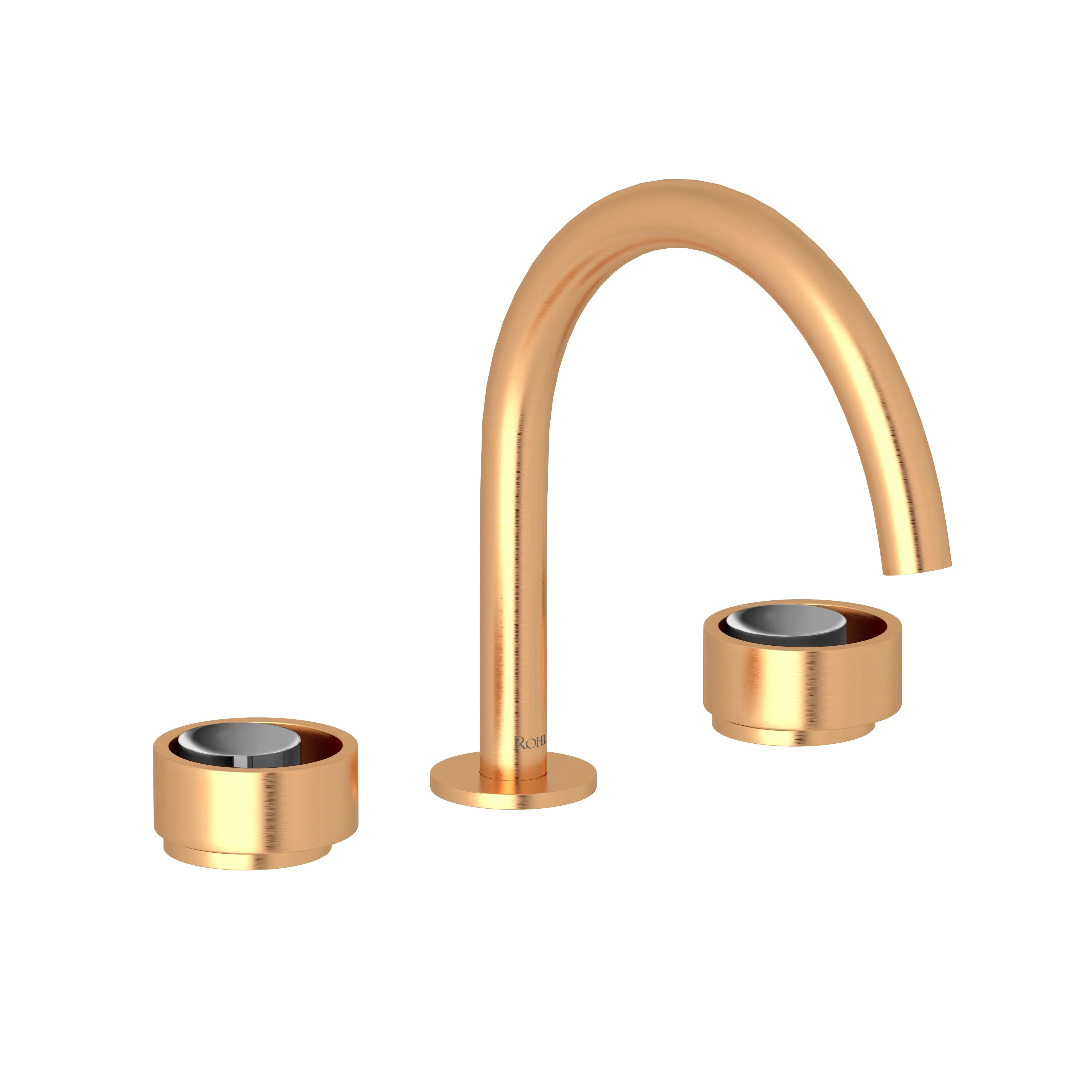 ROHL EC08D3 Eclissi Widespread Lavatory Faucet With C-Spout - Image 11