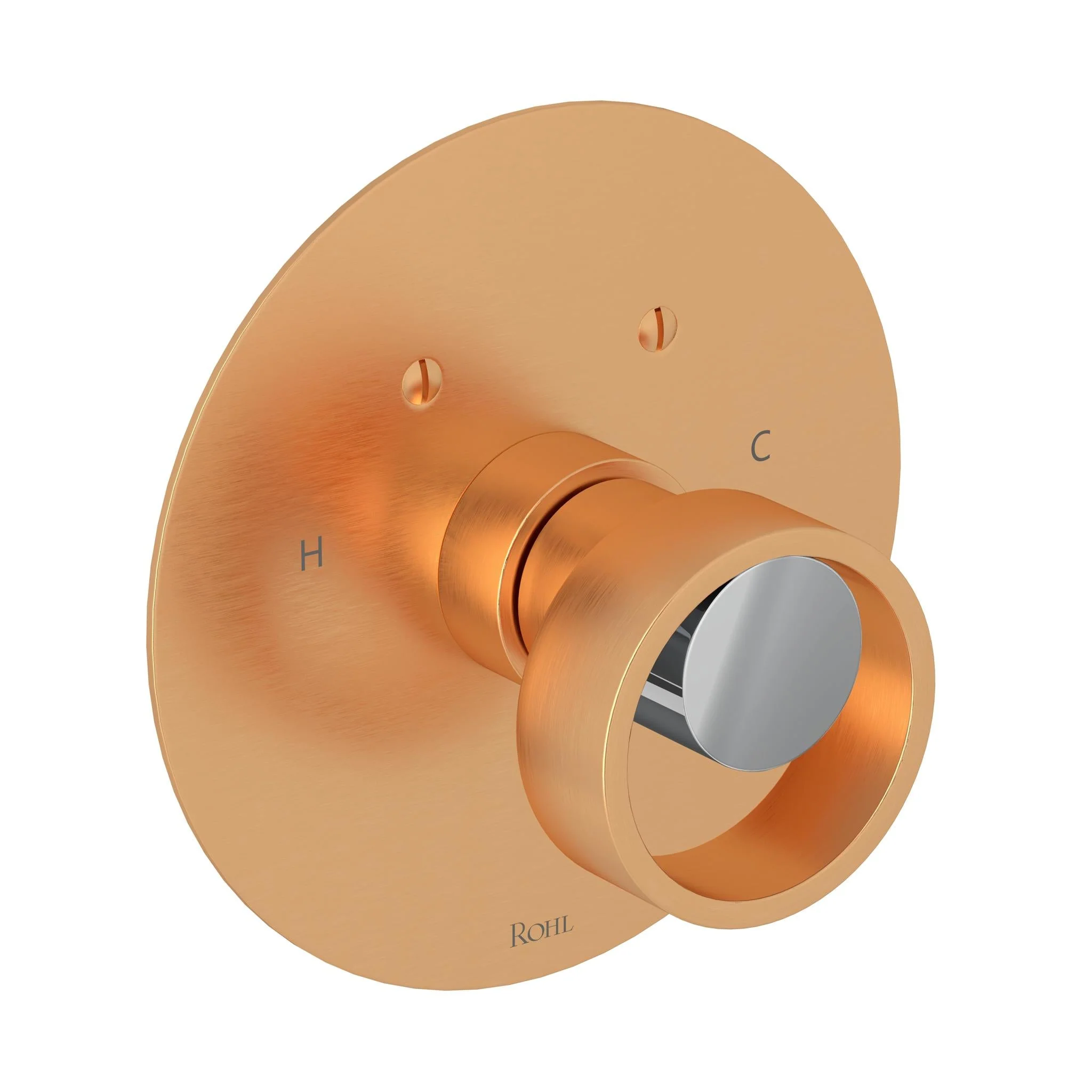 ROHL EC13W1 Eclissi 3/4" Thermostatic Trim without Volume Control - Image 11