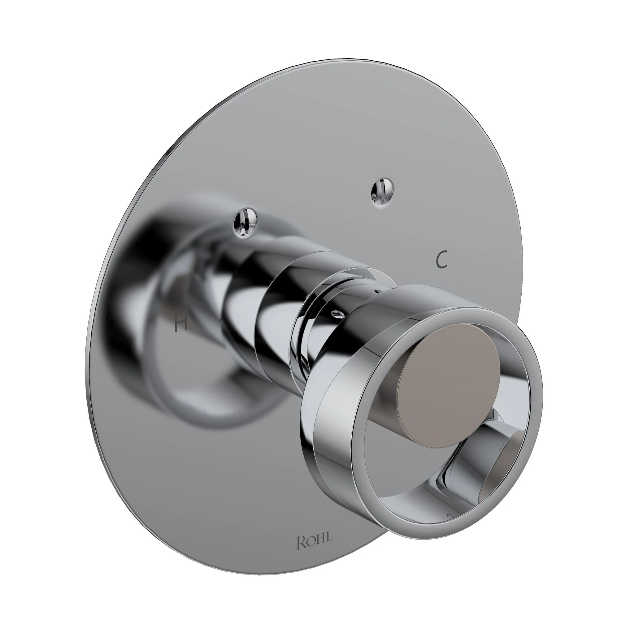 ROHL EC13W1 Eclissi 3/4" Thermostatic Trim without Volume Control - Image 8