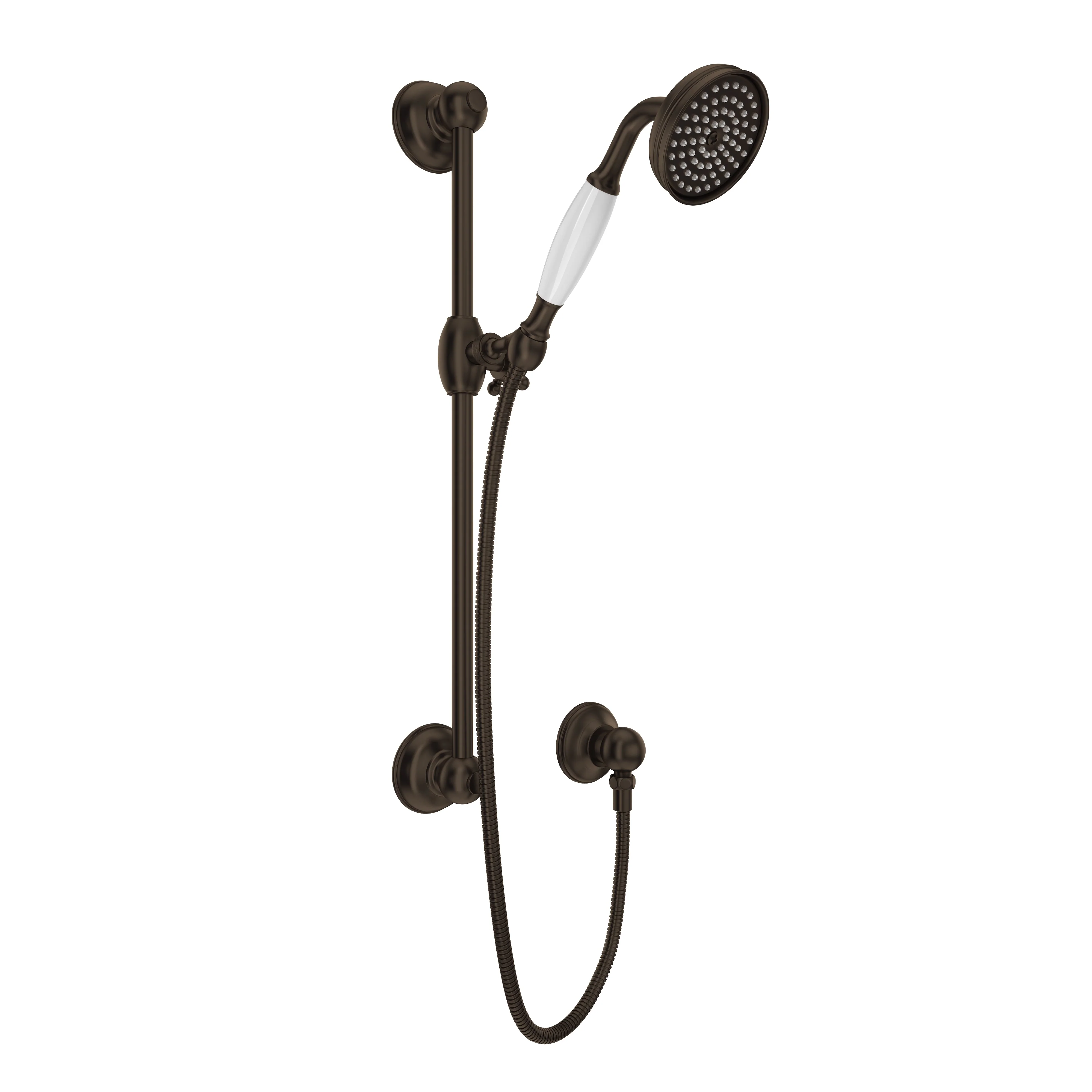 ROHL 1300E Handshower Set With 22" Slide Bar and Single Function Handshower - Image 5