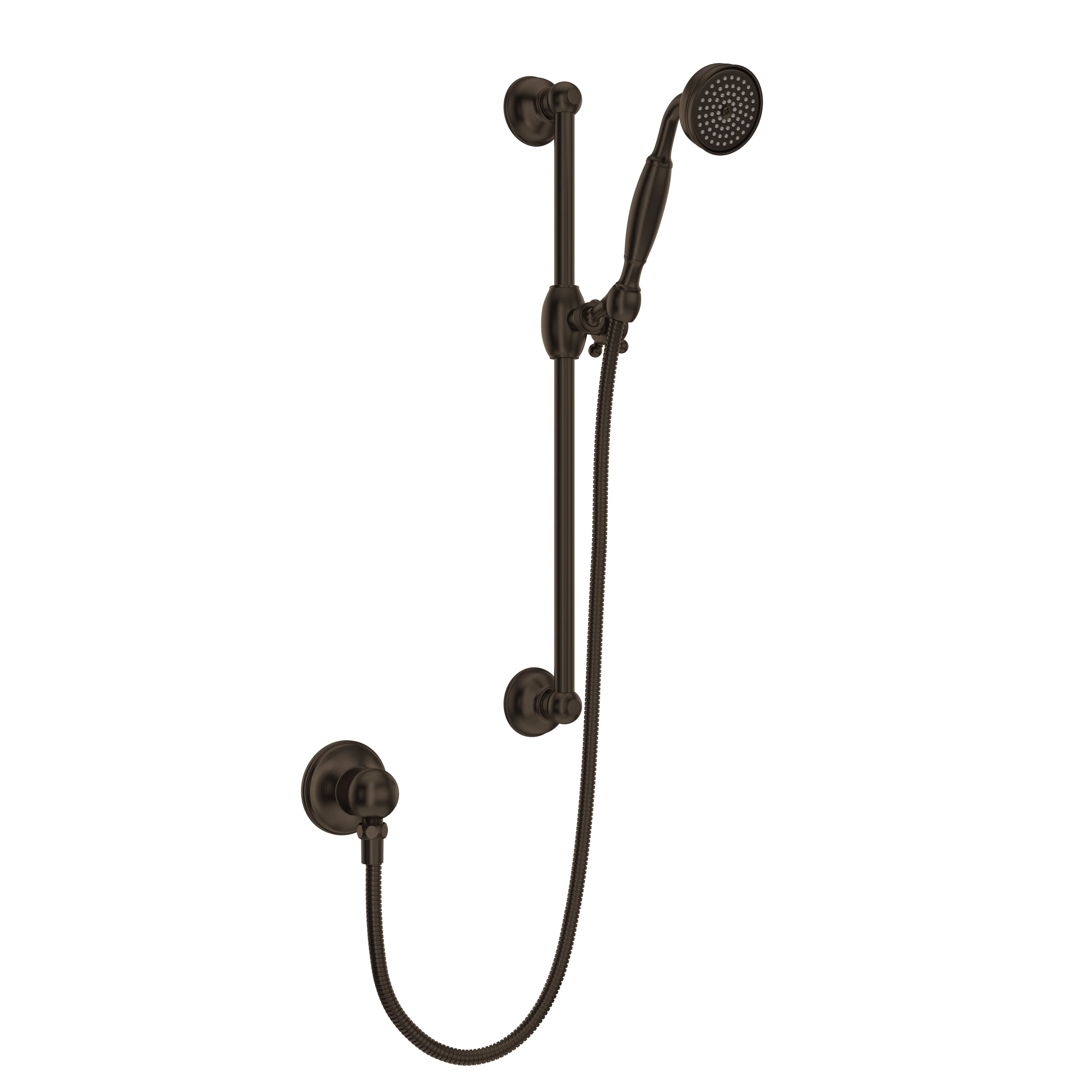 ROHL 1301E Handshower Set With 22" Slide Bar and Single Function Handshower - Image 6