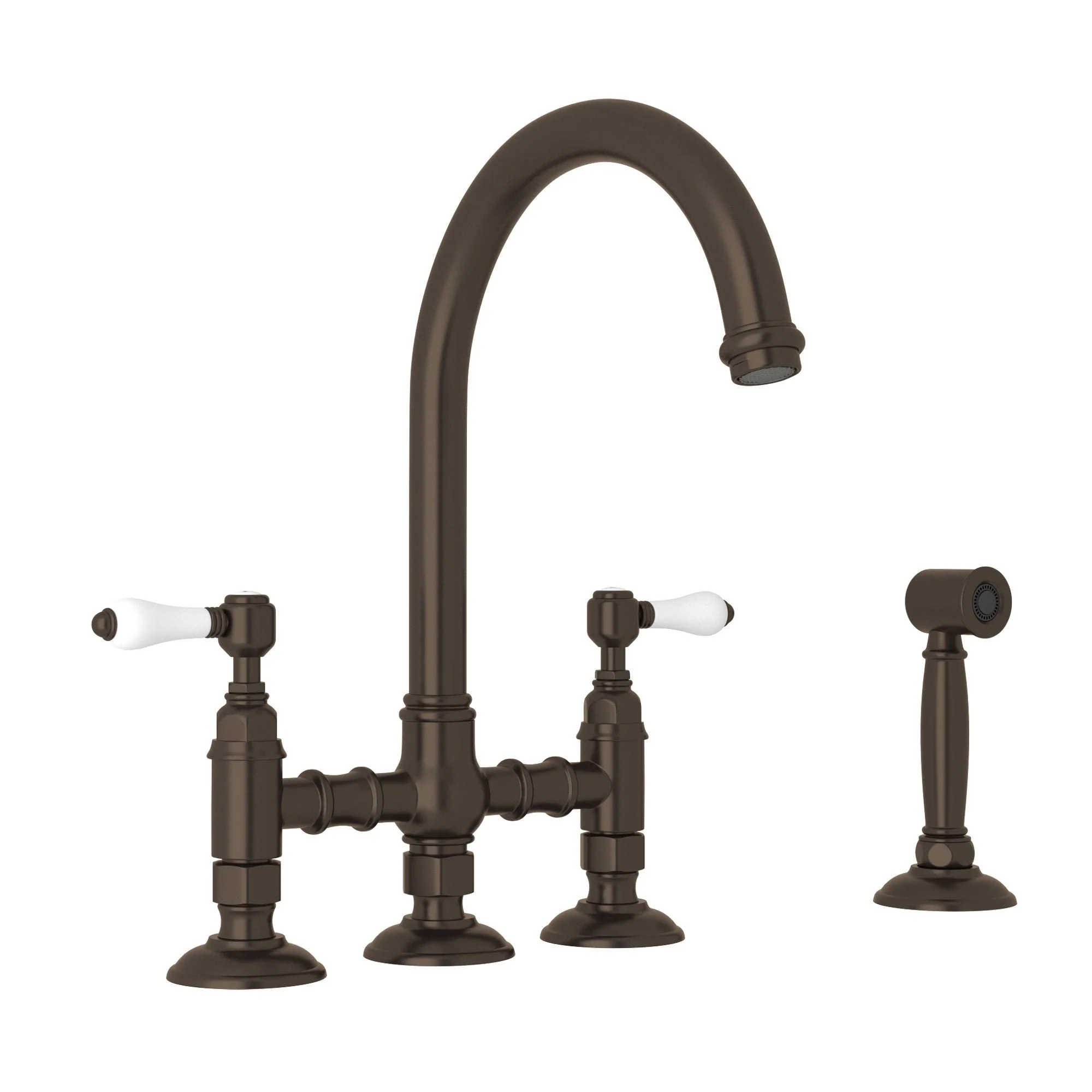 ROHL A1461WS San Julio® Bridge Kitchen Faucet With Side Spray - Image 10