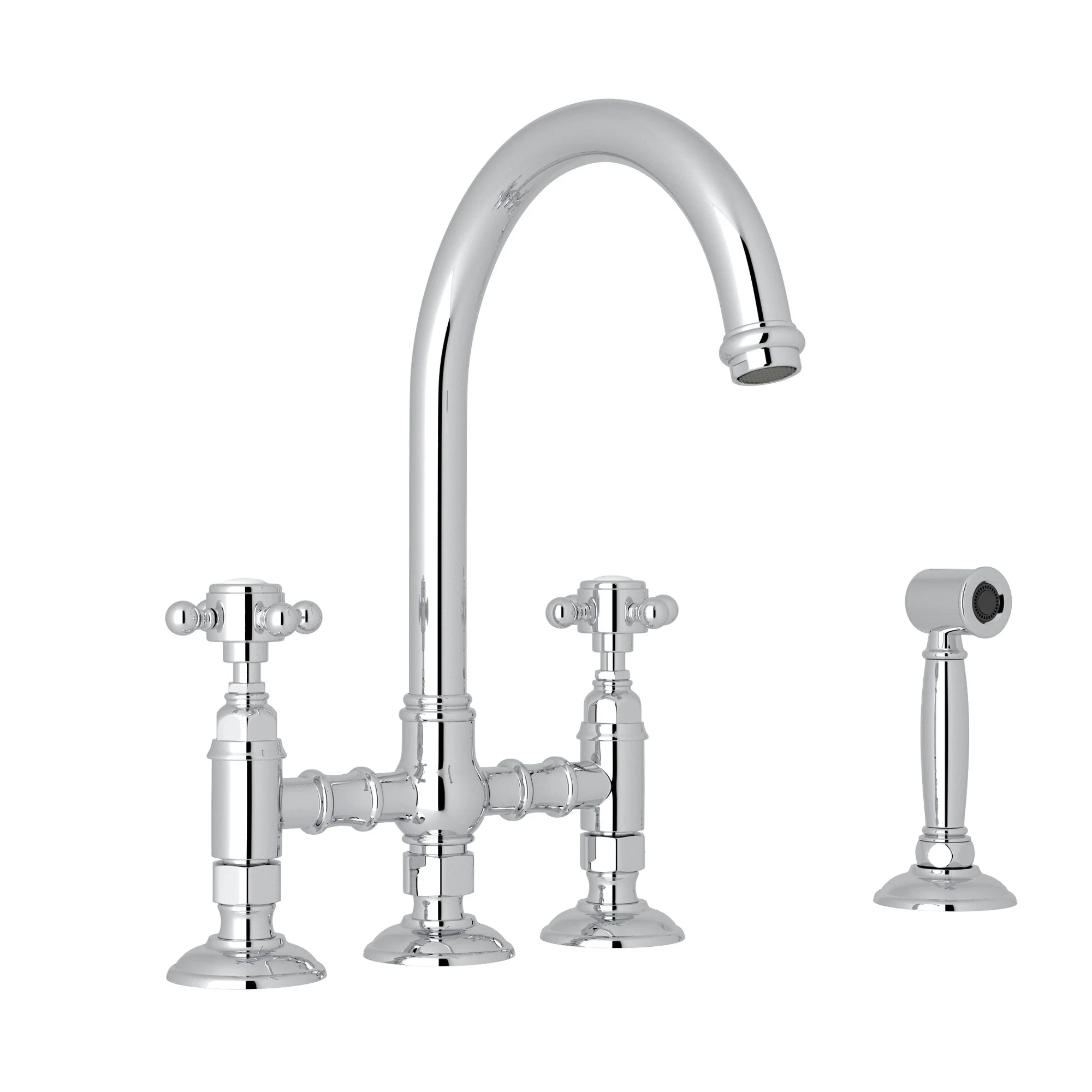 ROHL A1461WS San Julio® Bridge Kitchen Faucet With Side Spray - Image 11