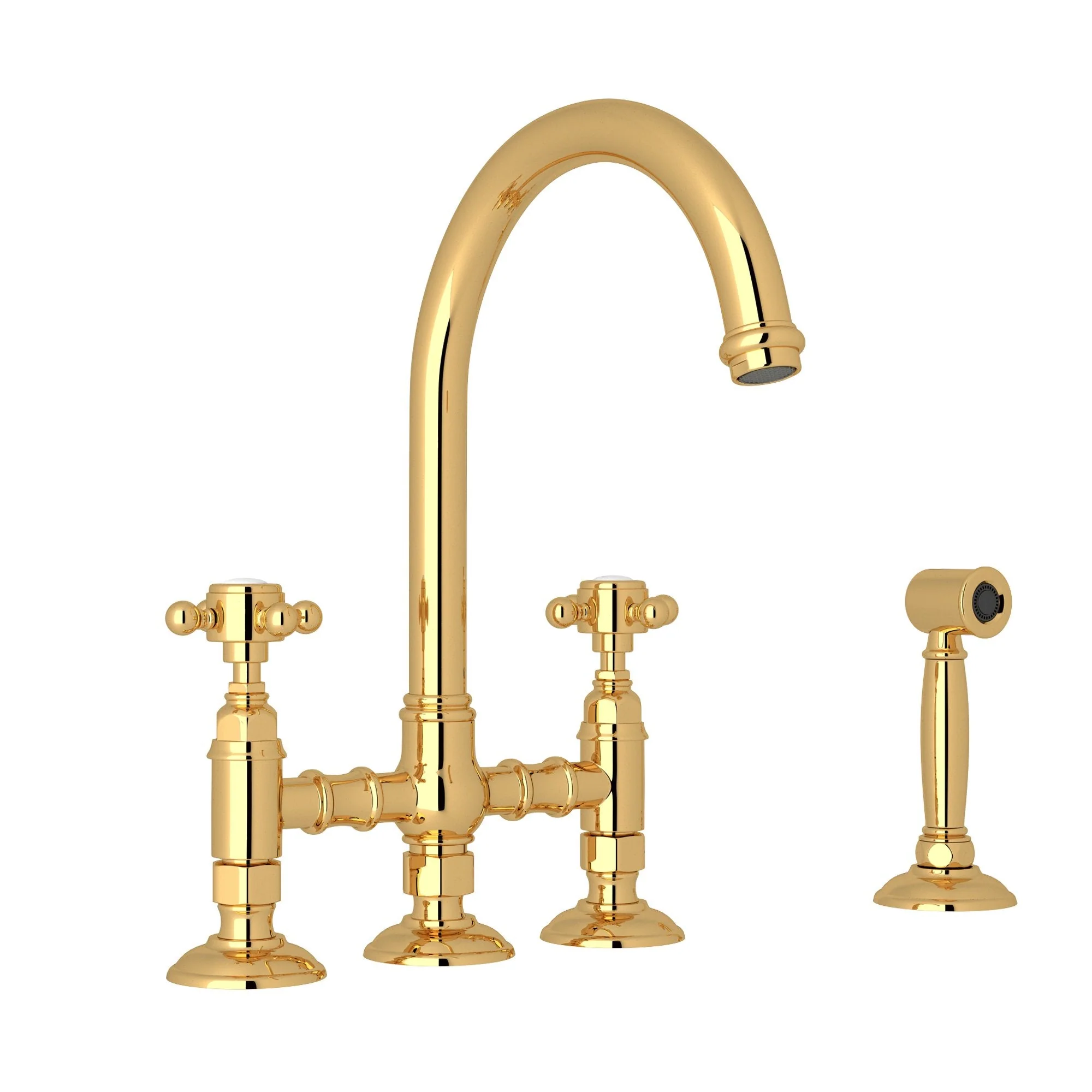 ROHL A1461WS San Julio® Bridge Kitchen Faucet With Side Spray - Image 12