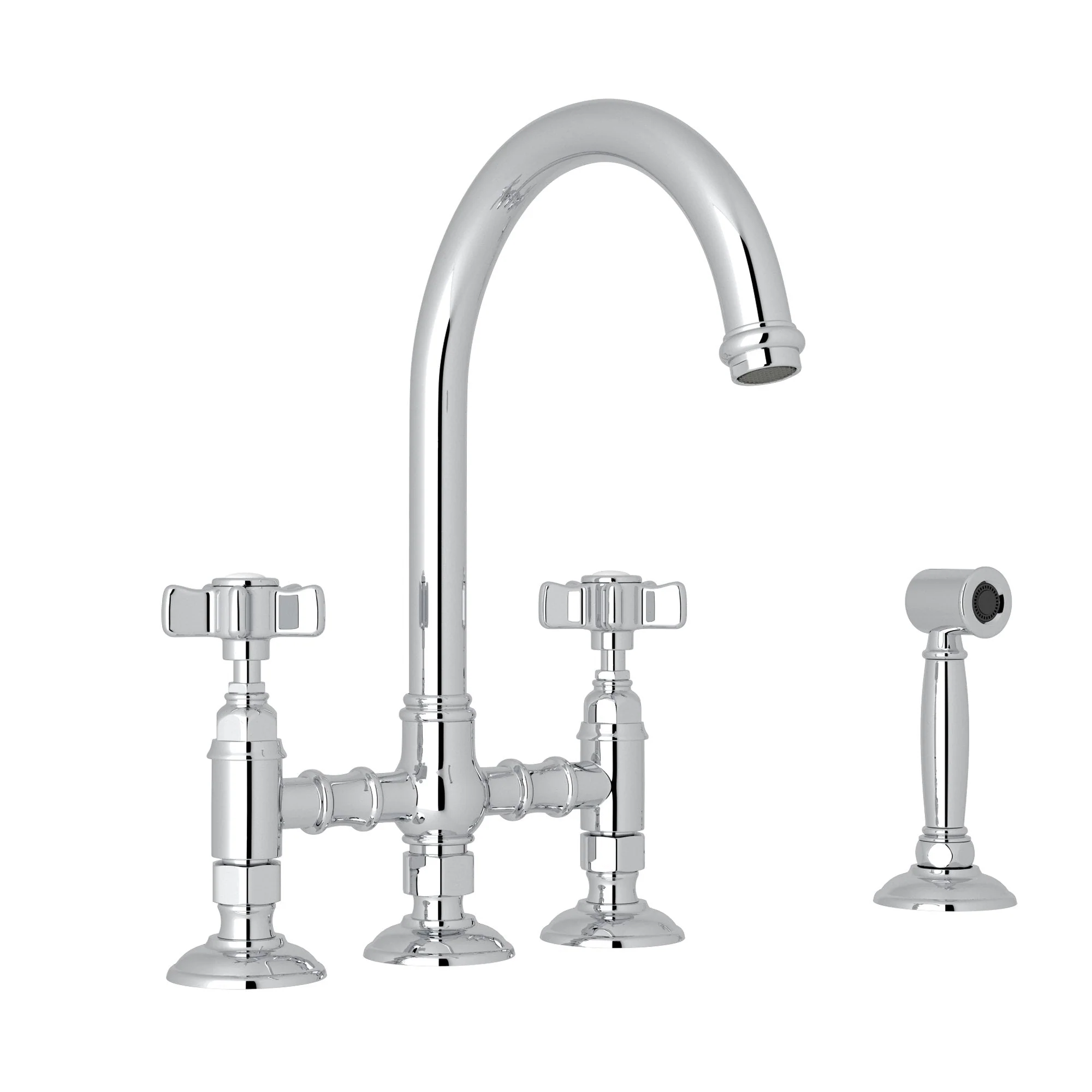 ROHL A1461WS San Julio® Bridge Kitchen Faucet With Side Spray - Image 16