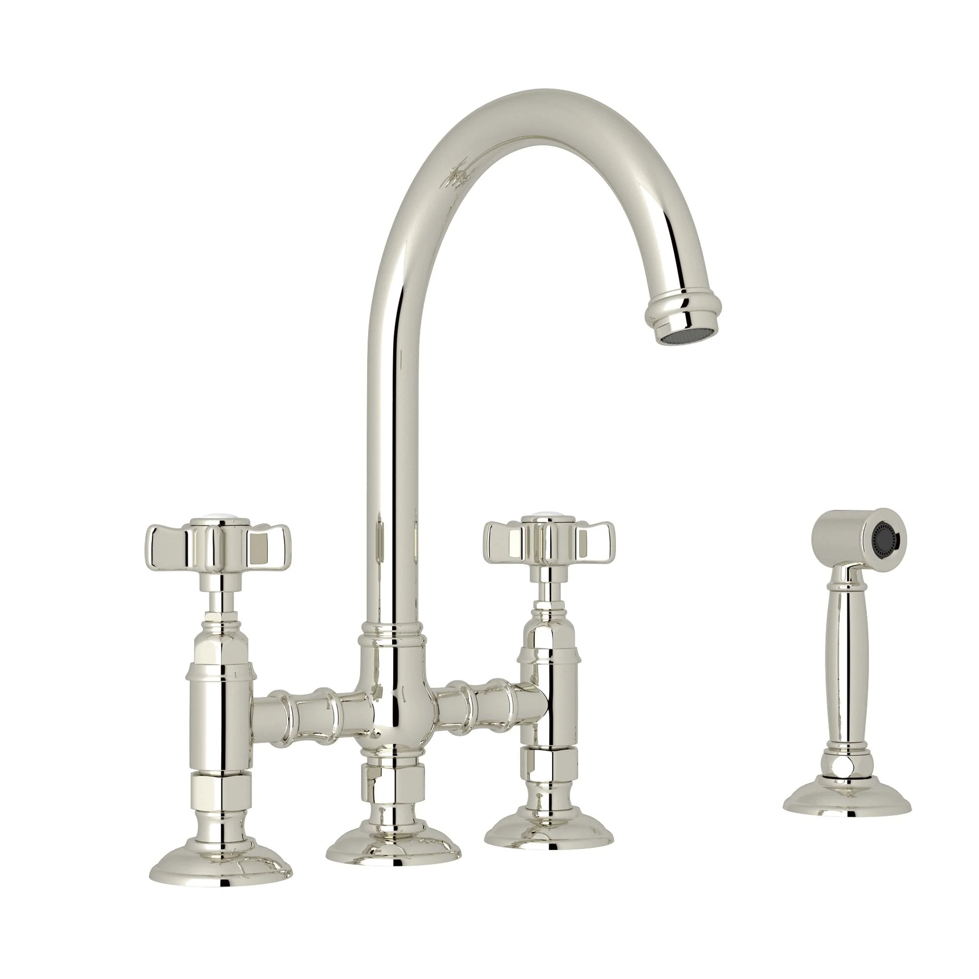 ROHL A1461WS San Julio® Bridge Kitchen Faucet With Side Spray - Image 18