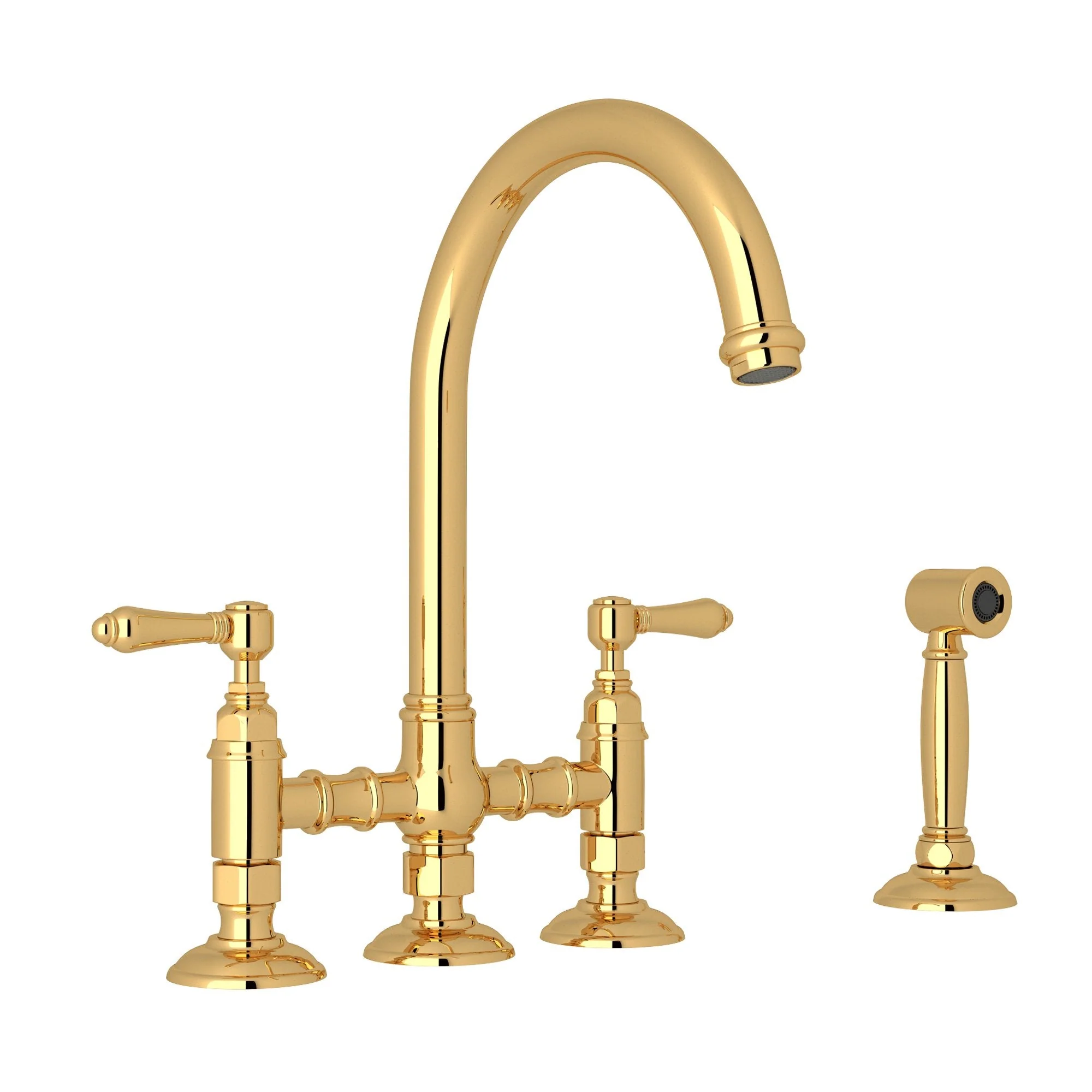 ROHL A1461WS San Julio® Bridge Kitchen Faucet With Side Spray - Image 2
