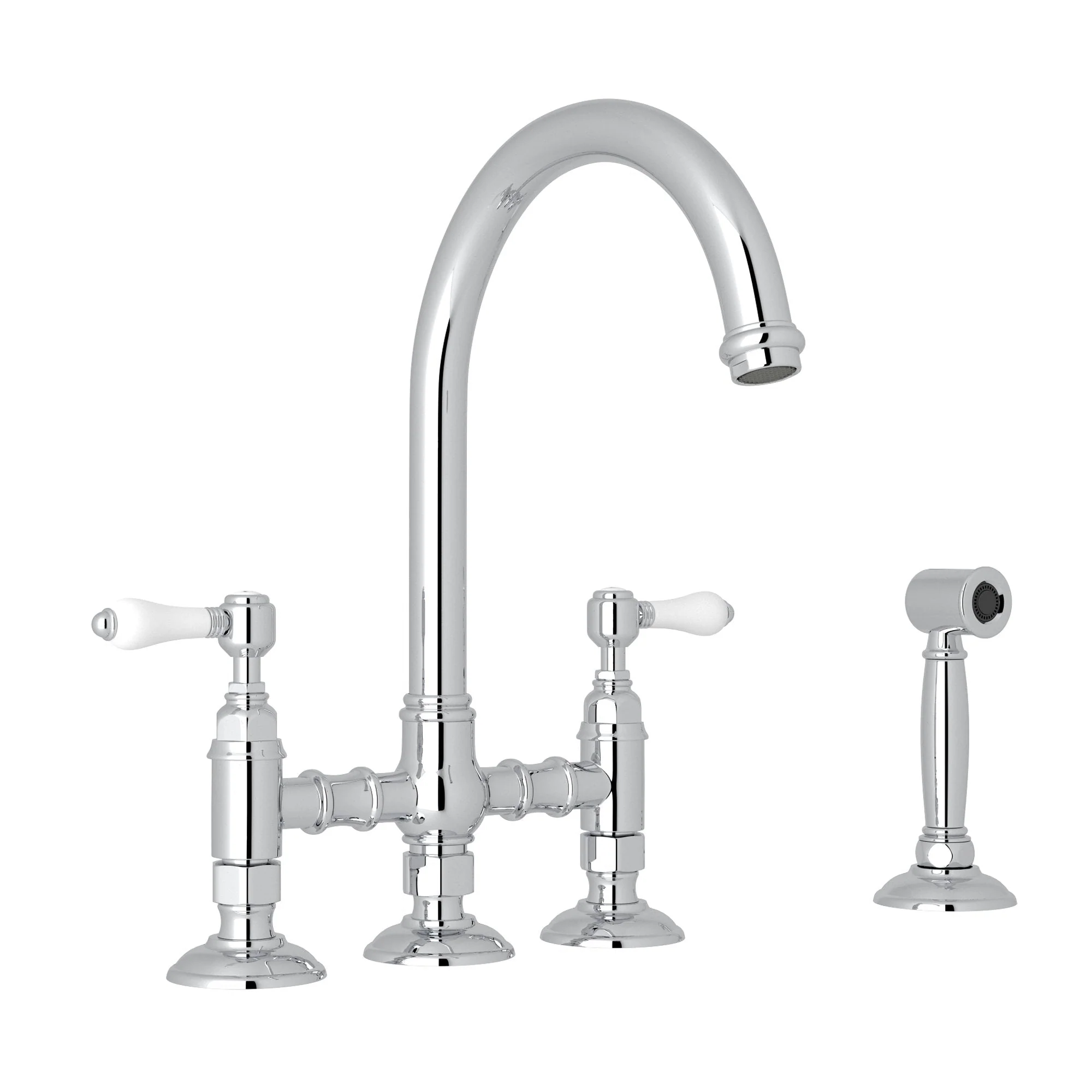 ROHL A1461WS San Julio® Bridge Kitchen Faucet With Side Spray - Image 6