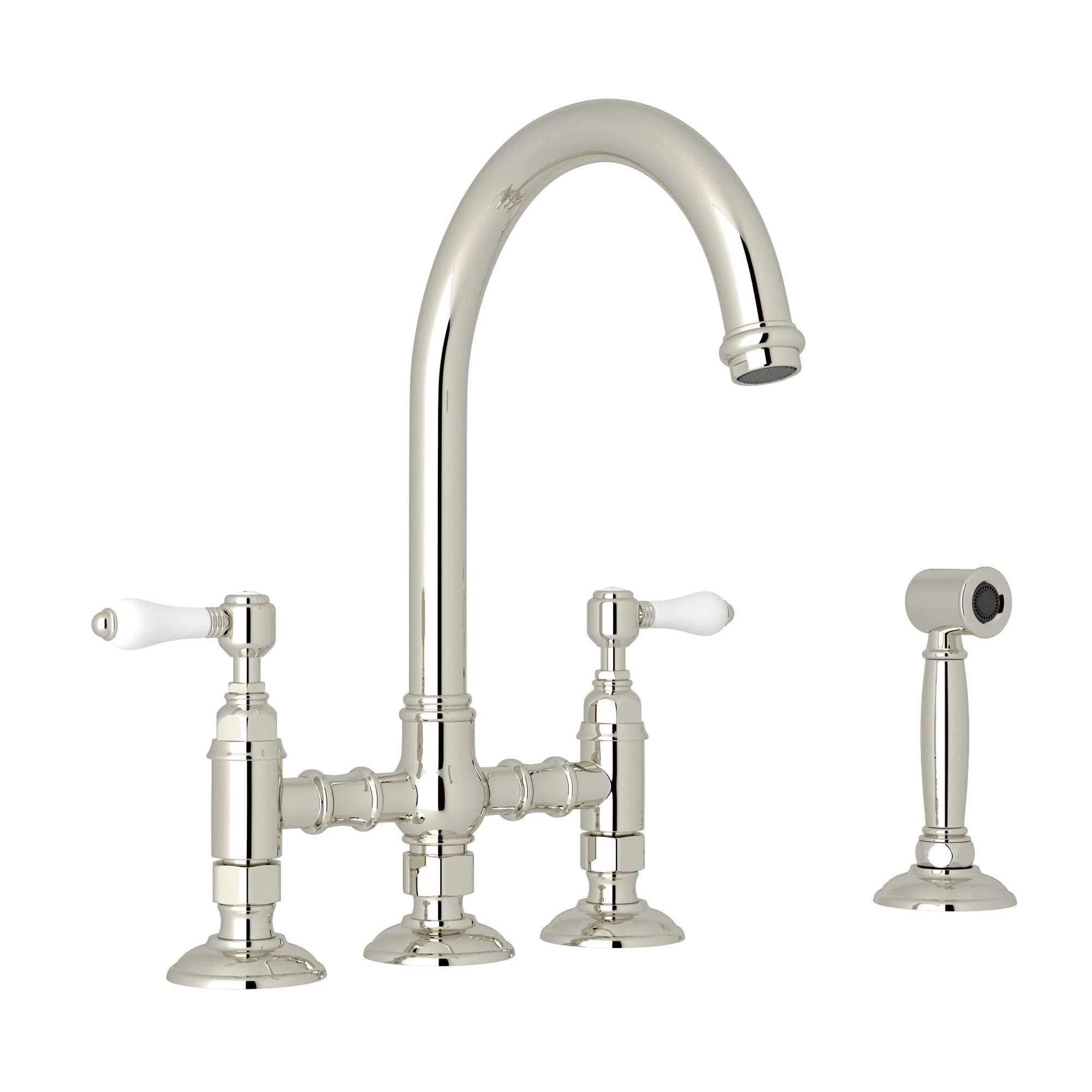 ROHL A1461WS San Julio® Bridge Kitchen Faucet With Side Spray - Image 8